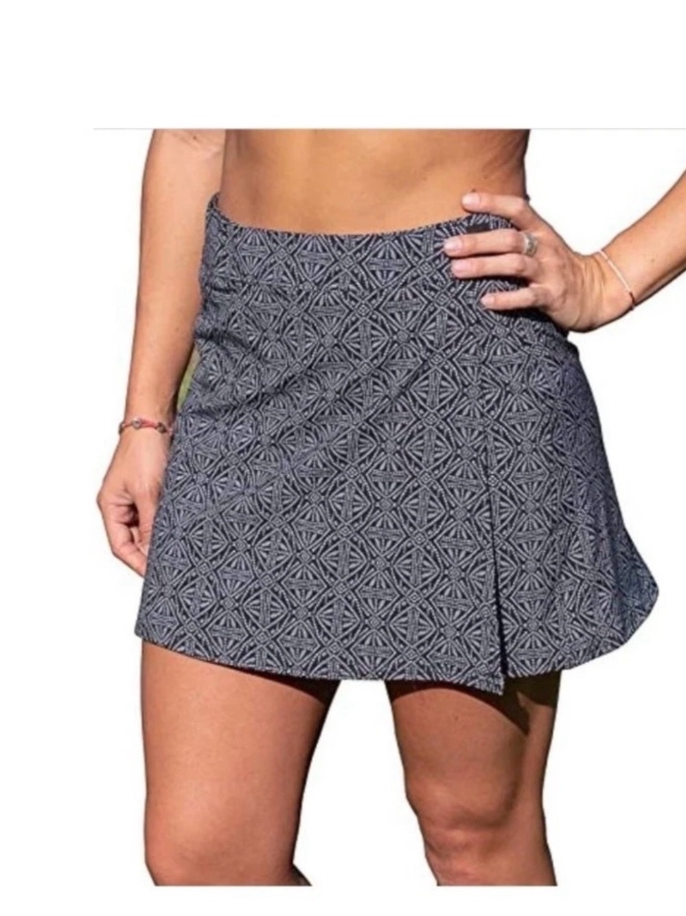 RipSkirt Hawaii Wrap Skirt Black Pearl Batik Adjustable Active Size L Beach Swim